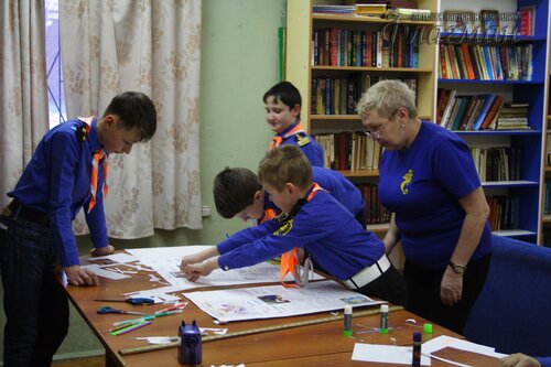 Занятия в отряде 